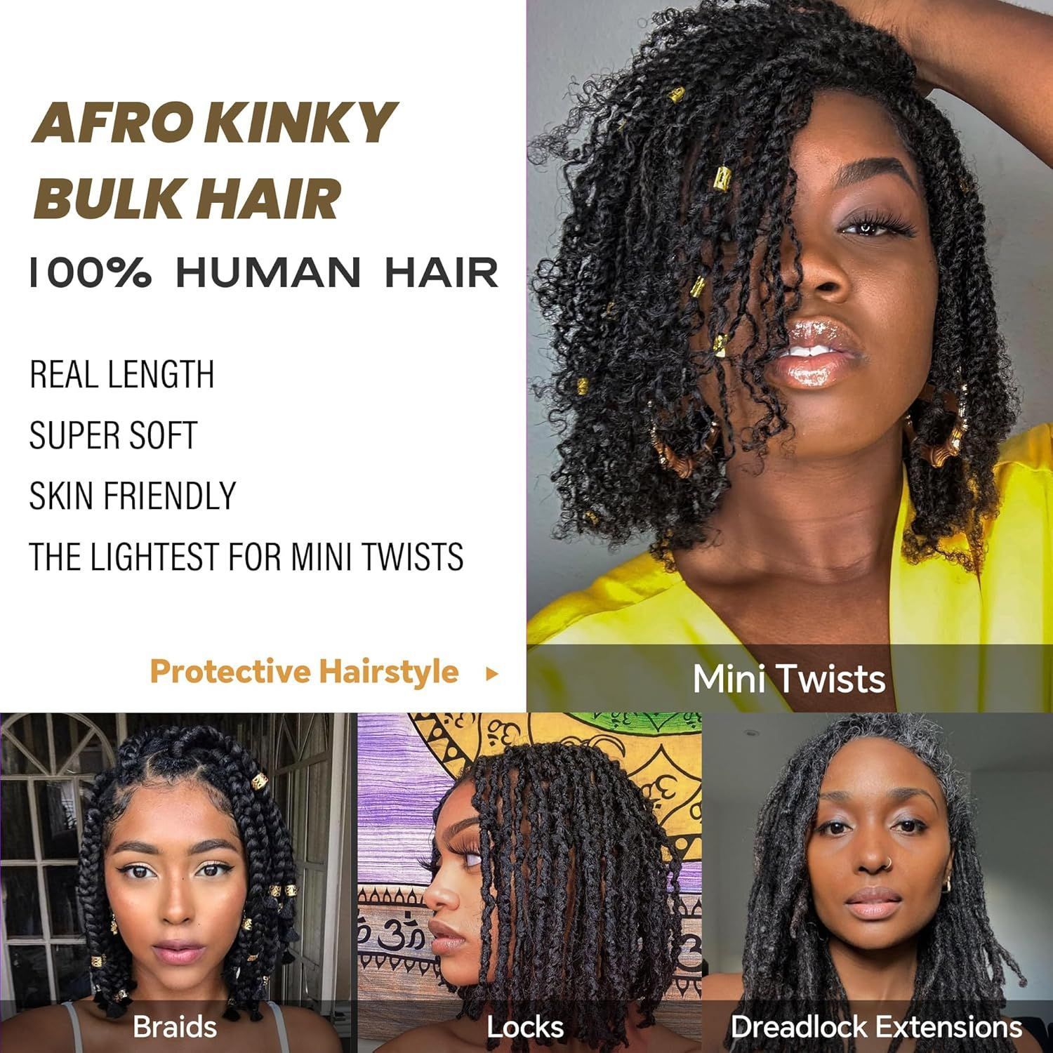 Womens Dreadlock Hair Extensions Bundle photo 3
