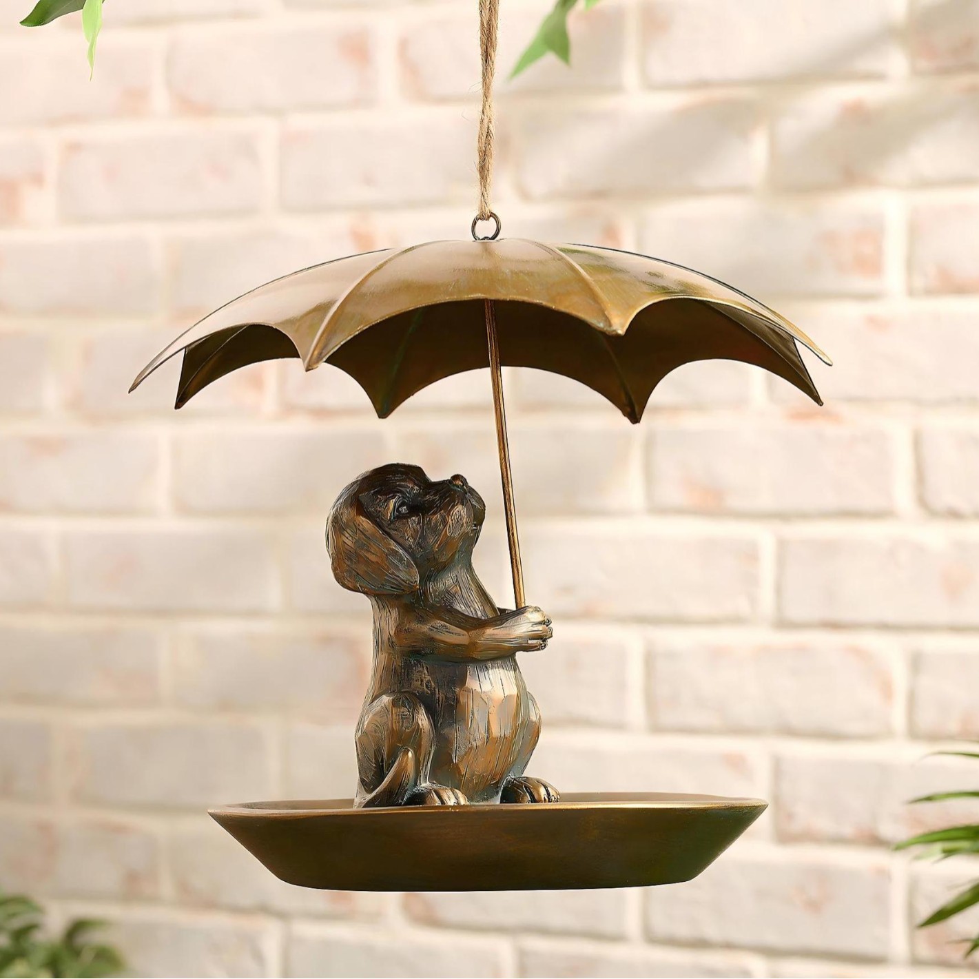 Home Creative Portable Umbrella Shaped Bird Feeder photo 2