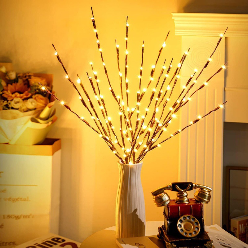 Creative Starry Sky Floral String Lights photo 1