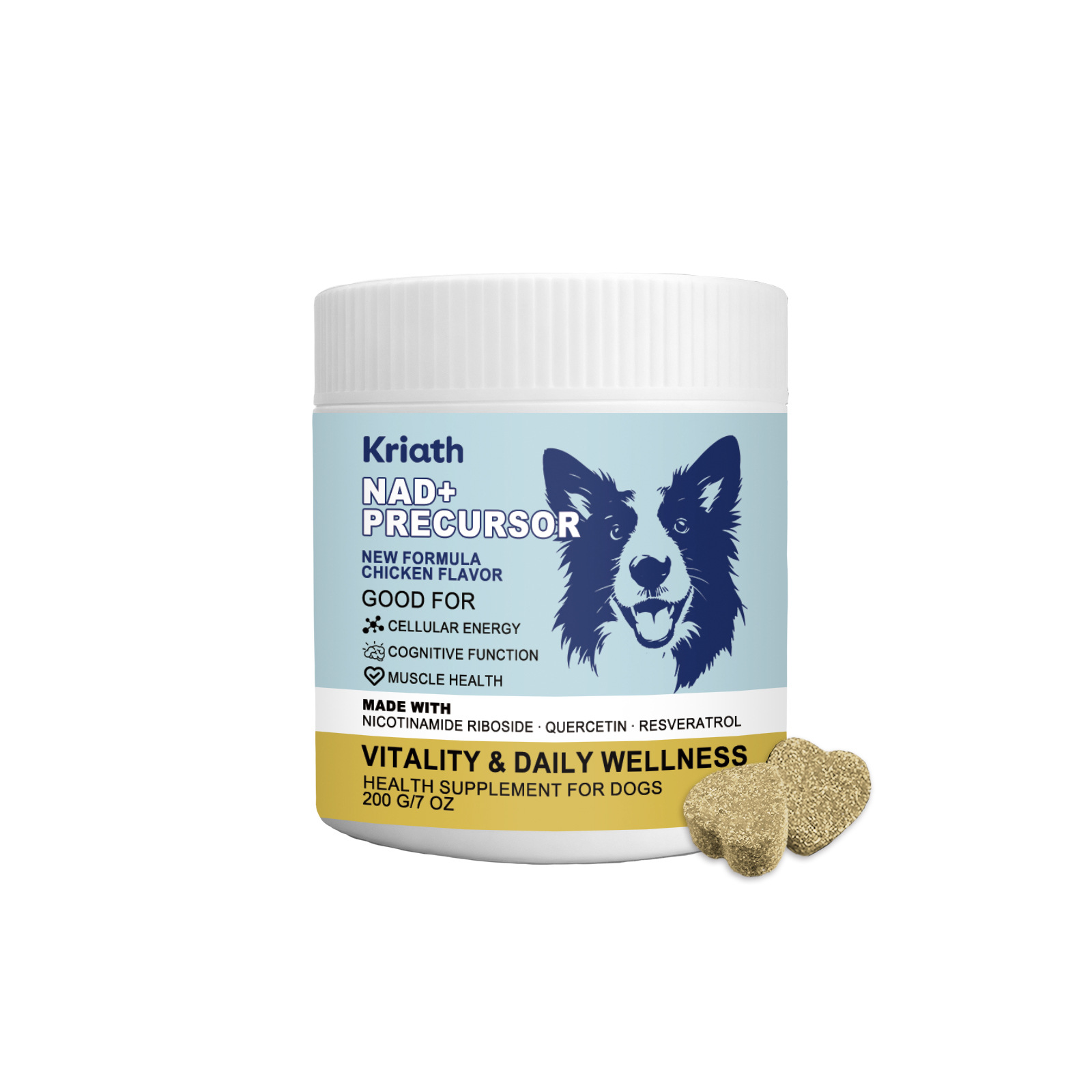 Canine Care Chewable Tablets - Pet Health Supplement for Dogs Daily Wellness Support photo 2