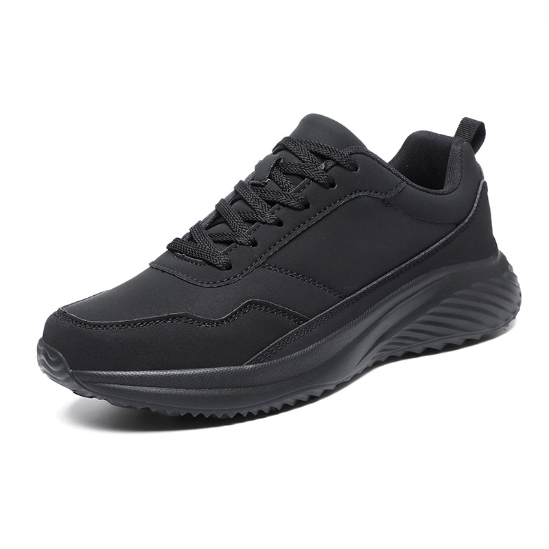 Black Autumn Soft Bottom Casual Running Shoes photo 4