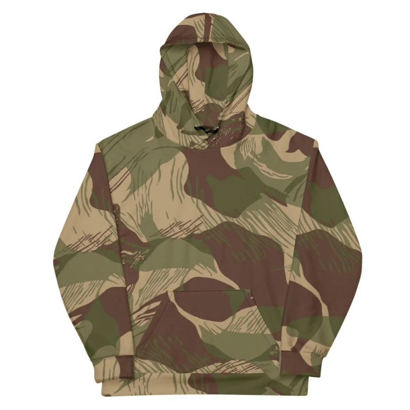 Camouflage Pattern 3D Digital Print Hoodie photo 4