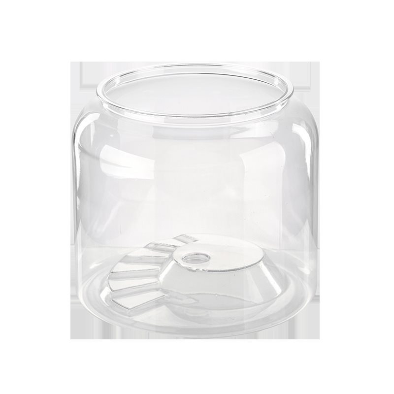Transparent Plastic Ecological Desktop Landscaping Feeding Fish Tank photo 3
