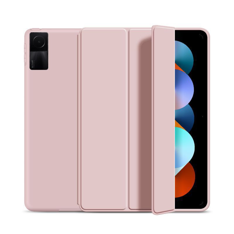 Honeycomb Three Fold Anti Drop Silicone Flat Protective Cover photo 3