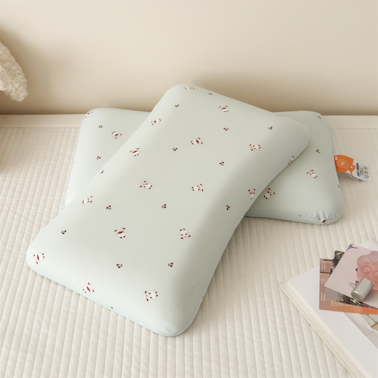 New Cute Floral Children's Cartoon Memory Foam Pillow photo 4