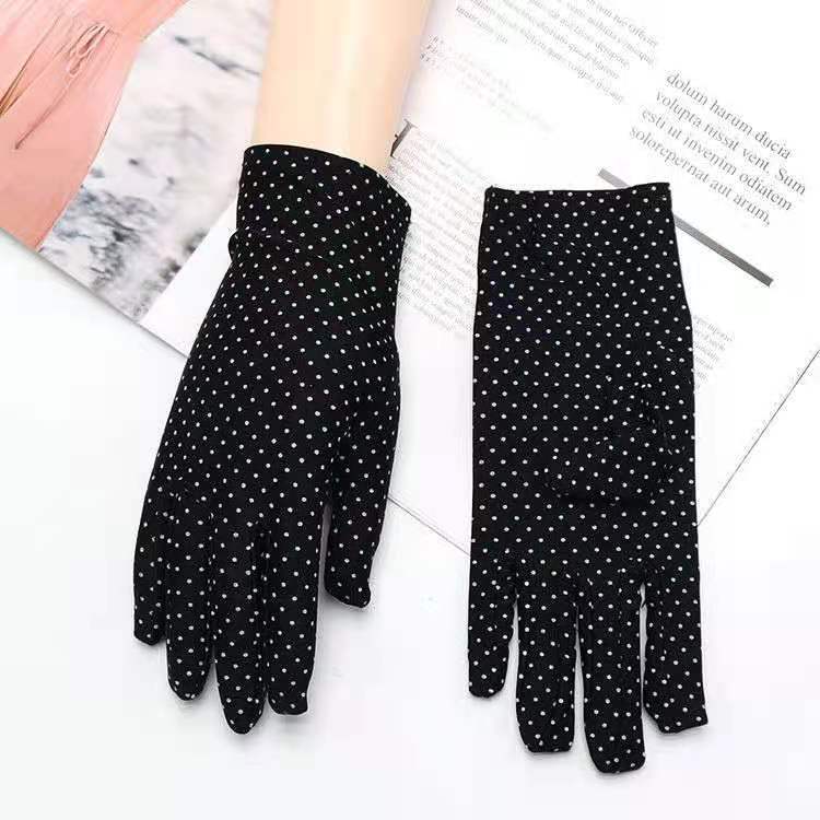 Spandex High Elastic Jewelry Etiquette Sun Protection Dance Driving Gloves For Performance photo 3