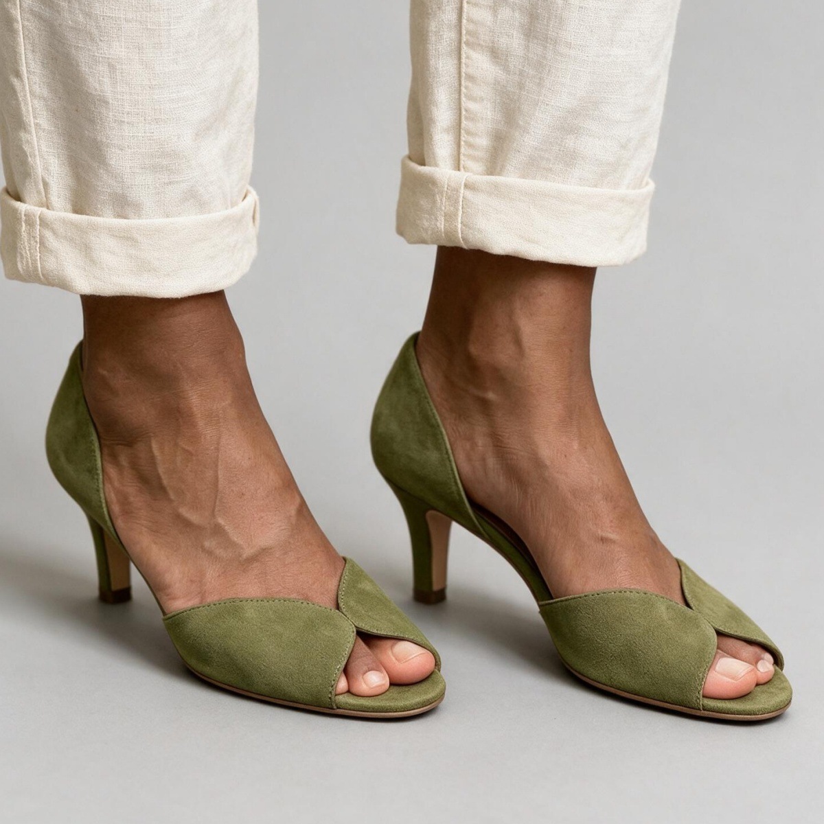 Plus-size Stiletto-heel Open-toe Sandals photo 6