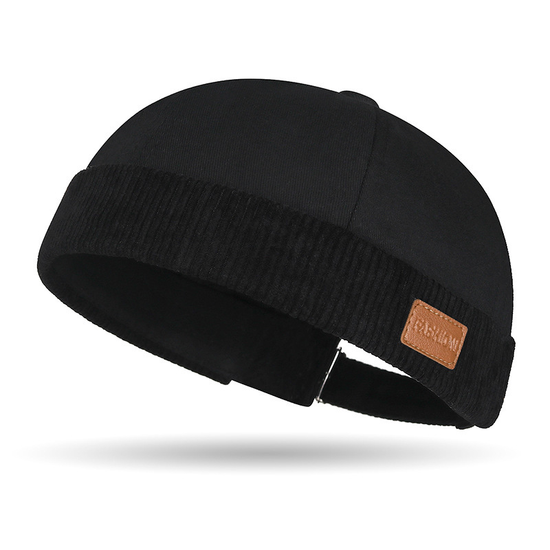 Color-block Patchwork Corduroy Casual Cap photo 5