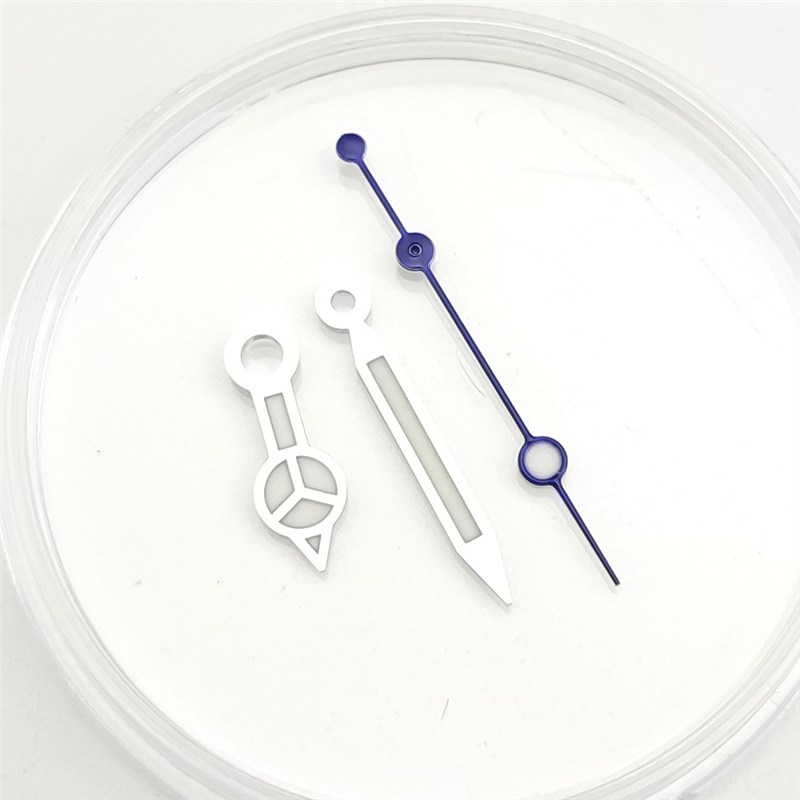 Modified Hand Set, Suitable For NH3536 Movement Mechanical Watch Hands, With Blue Luminous Coating photo 2
