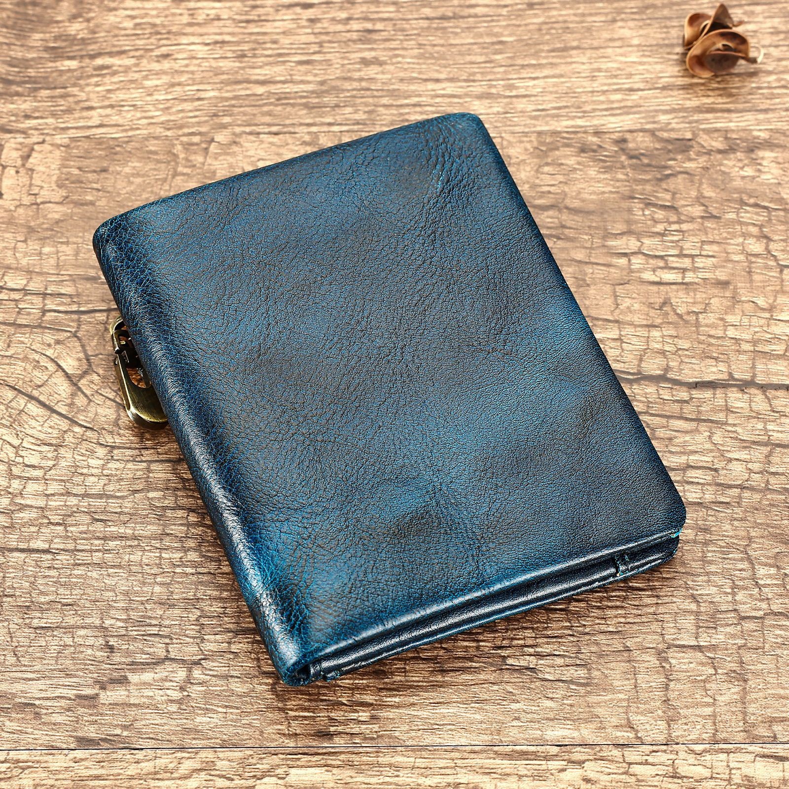 Men's Premium Vintage Leather Wallet photo 2