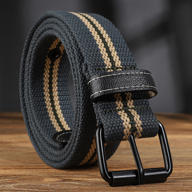 Unisex Thickened Canvas Belt photo 1