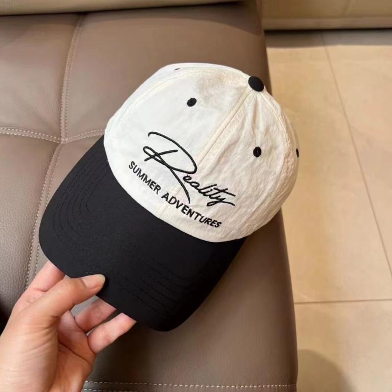Instagram-style Embroidered Letter Patchwork Quick-dry Baseball Cap photo 3