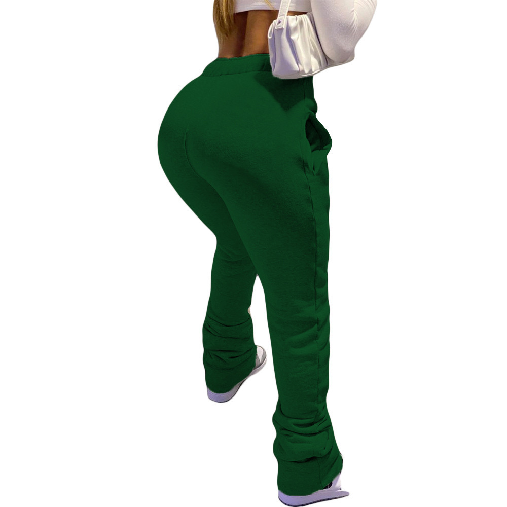 Womens Casual Sporty Drawstring Jogger Pants With Pockets photo 4