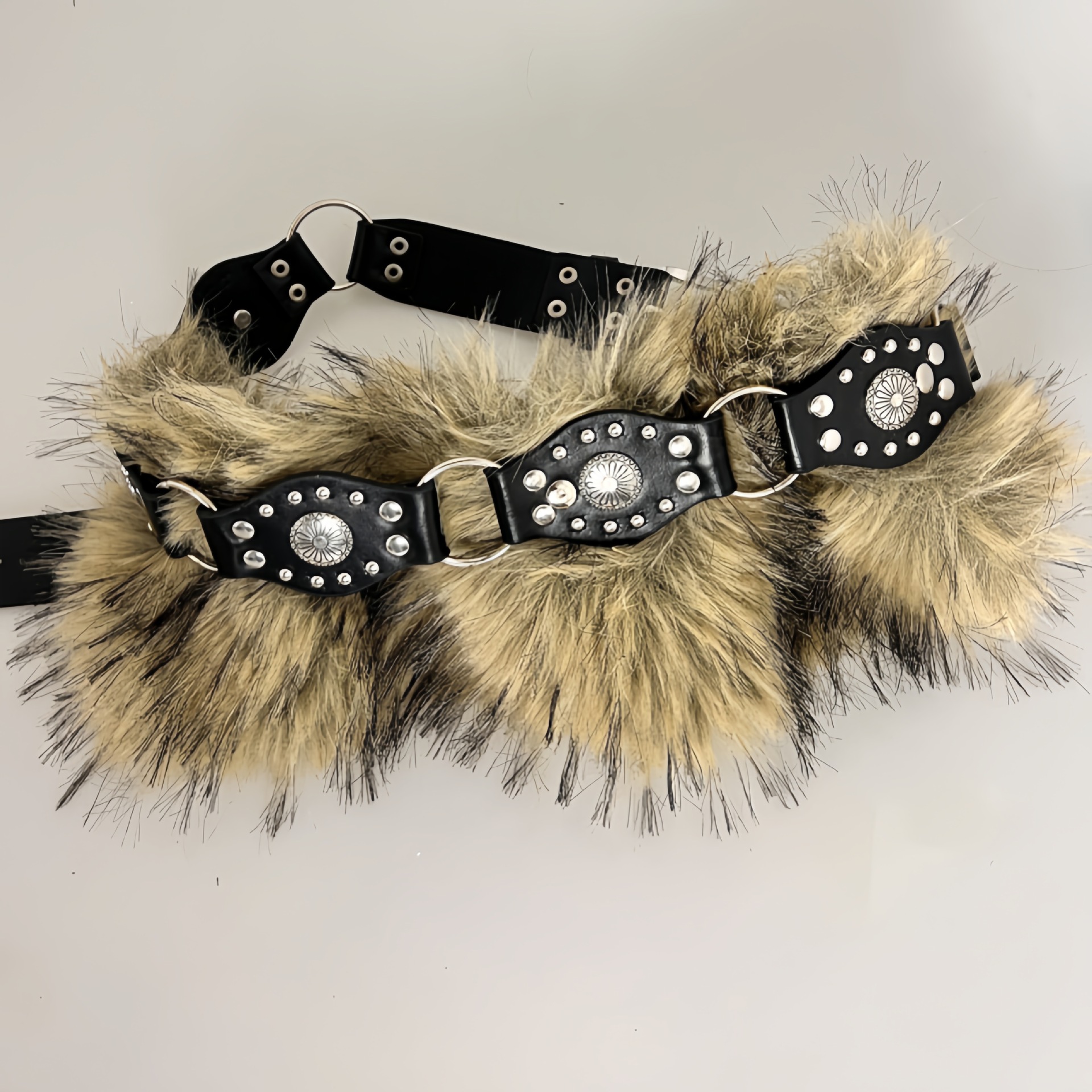 New Western Cowboy-style Plush Belt photo 3