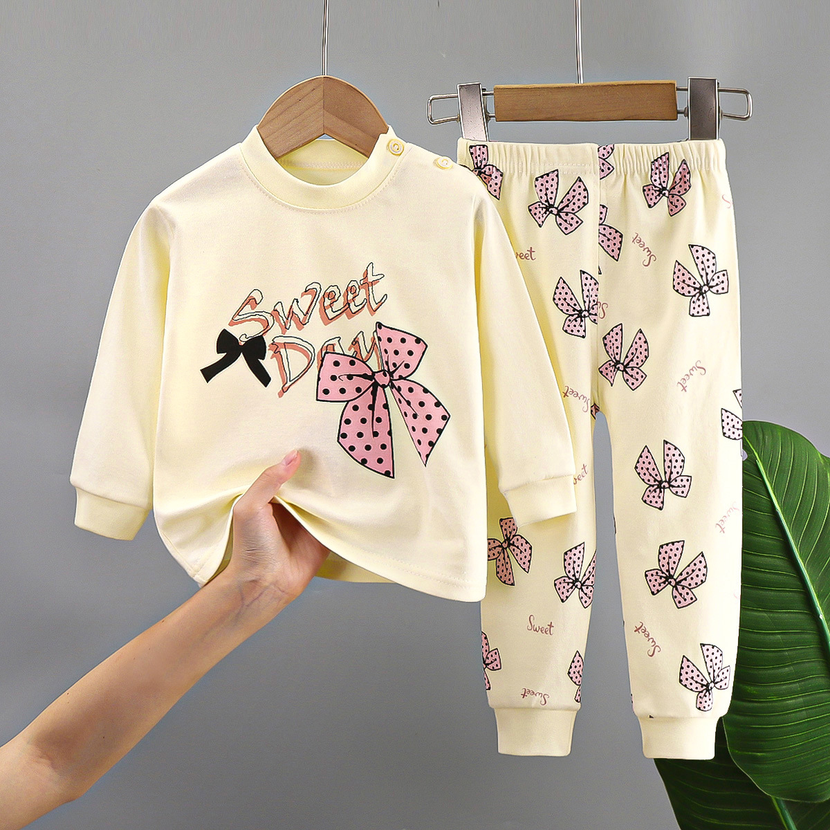 Childrens Underwear Set Pure Cotton Autumn Pants Kids Clothing photo 3