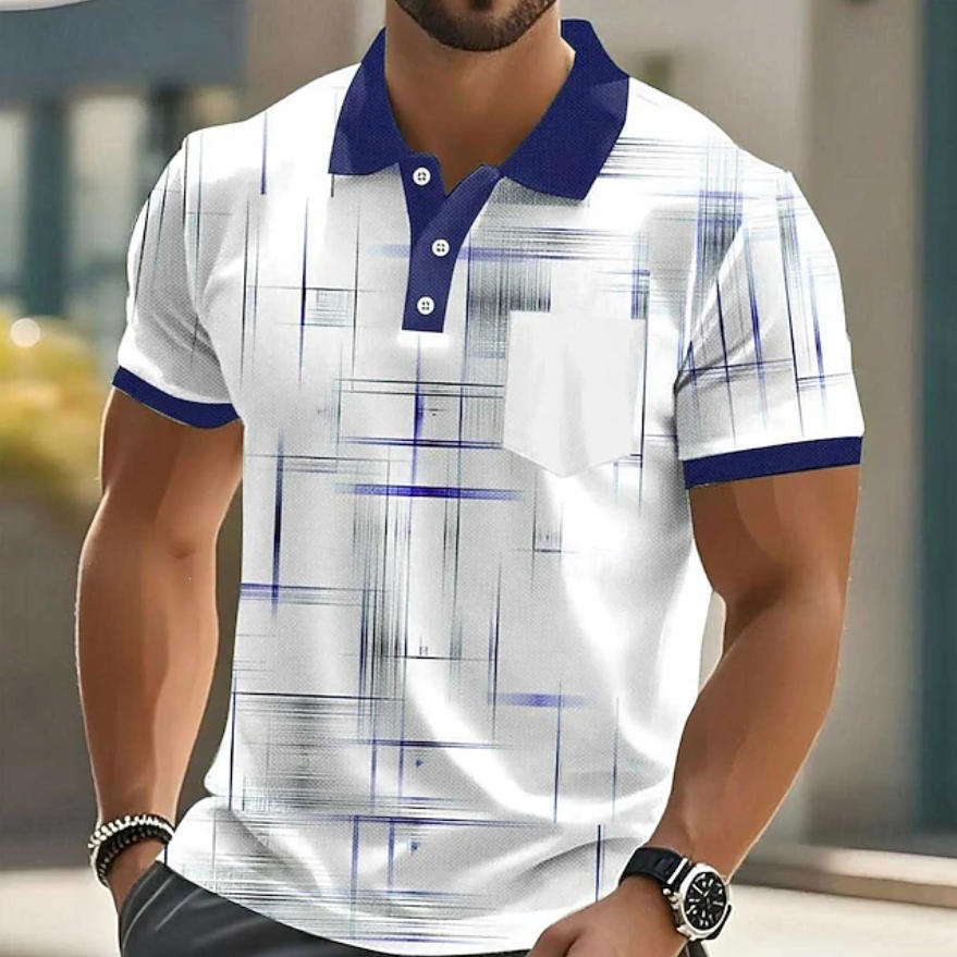 Men's Short-sleeve Fashionable Casual T-shirt photo 1