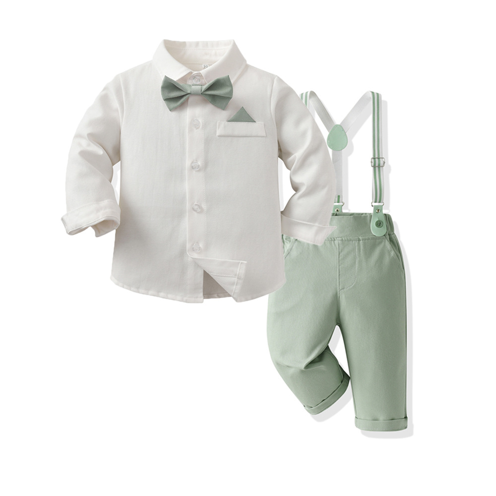 Autumn New Arrivals Kids Cotton Outfit Set photo 3