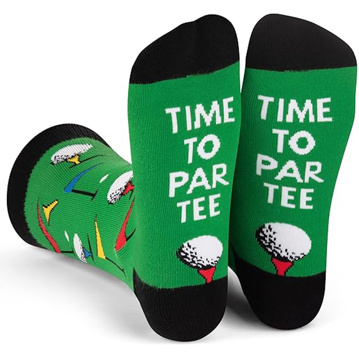 Golf Sports Socks Anti Slip Fun Mid Tube Socks photo 1