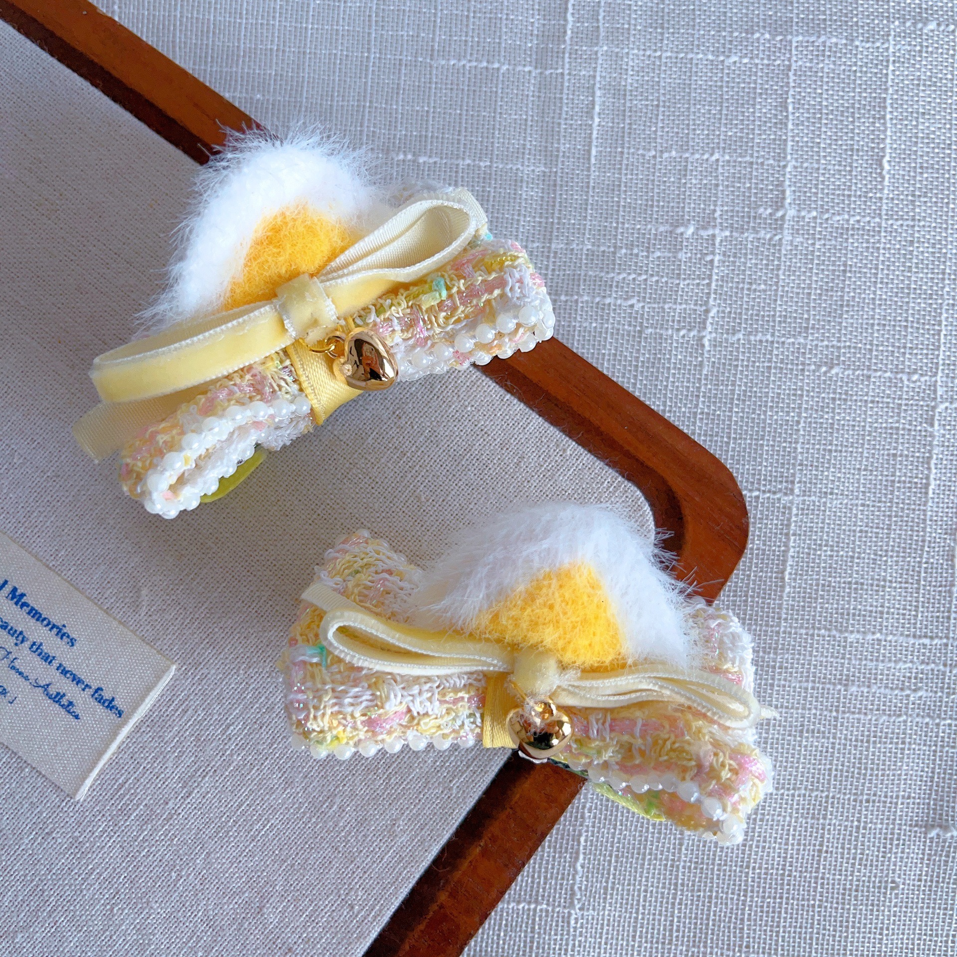 Cute Cat-ear Bow Hair Clip photo 2