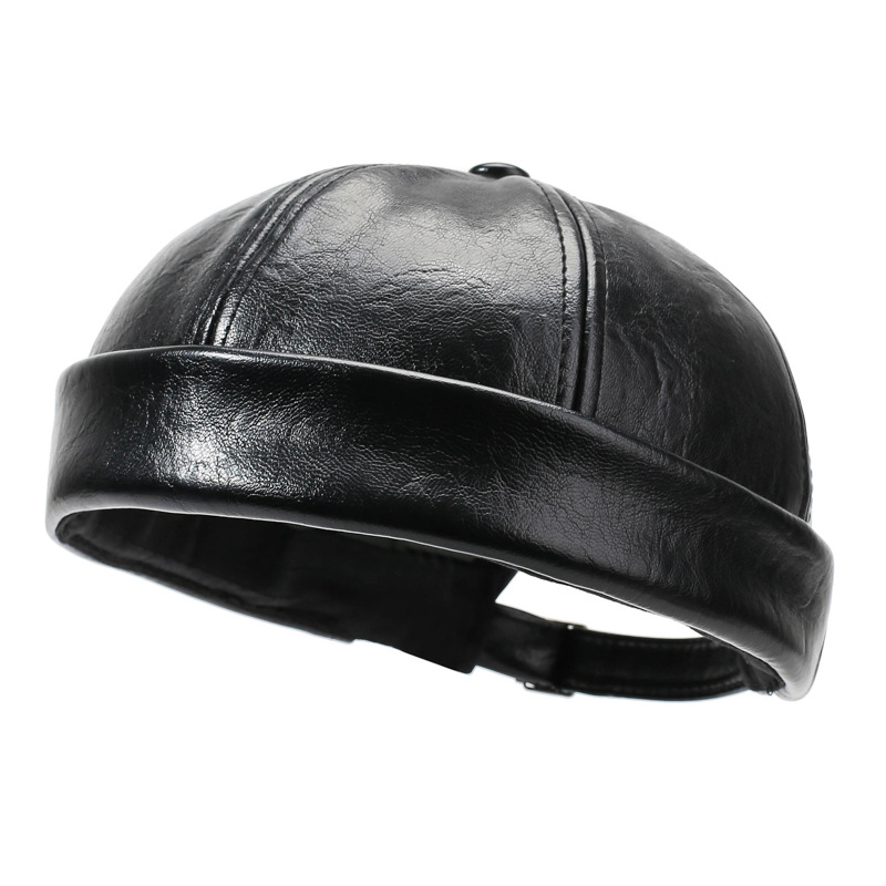 Mens Fashionable Retro Solid-Color Shopkeeper Cap photo 2