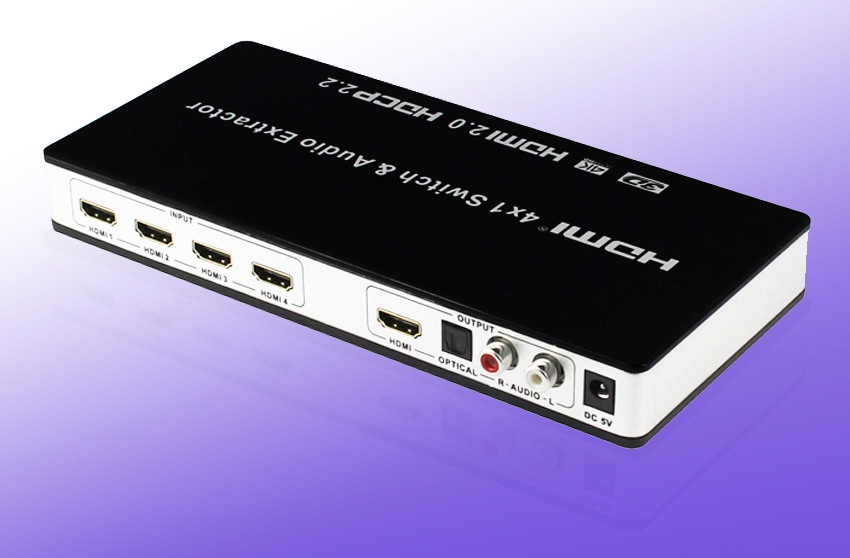 Switch With Audio Four In And One Out photo 5