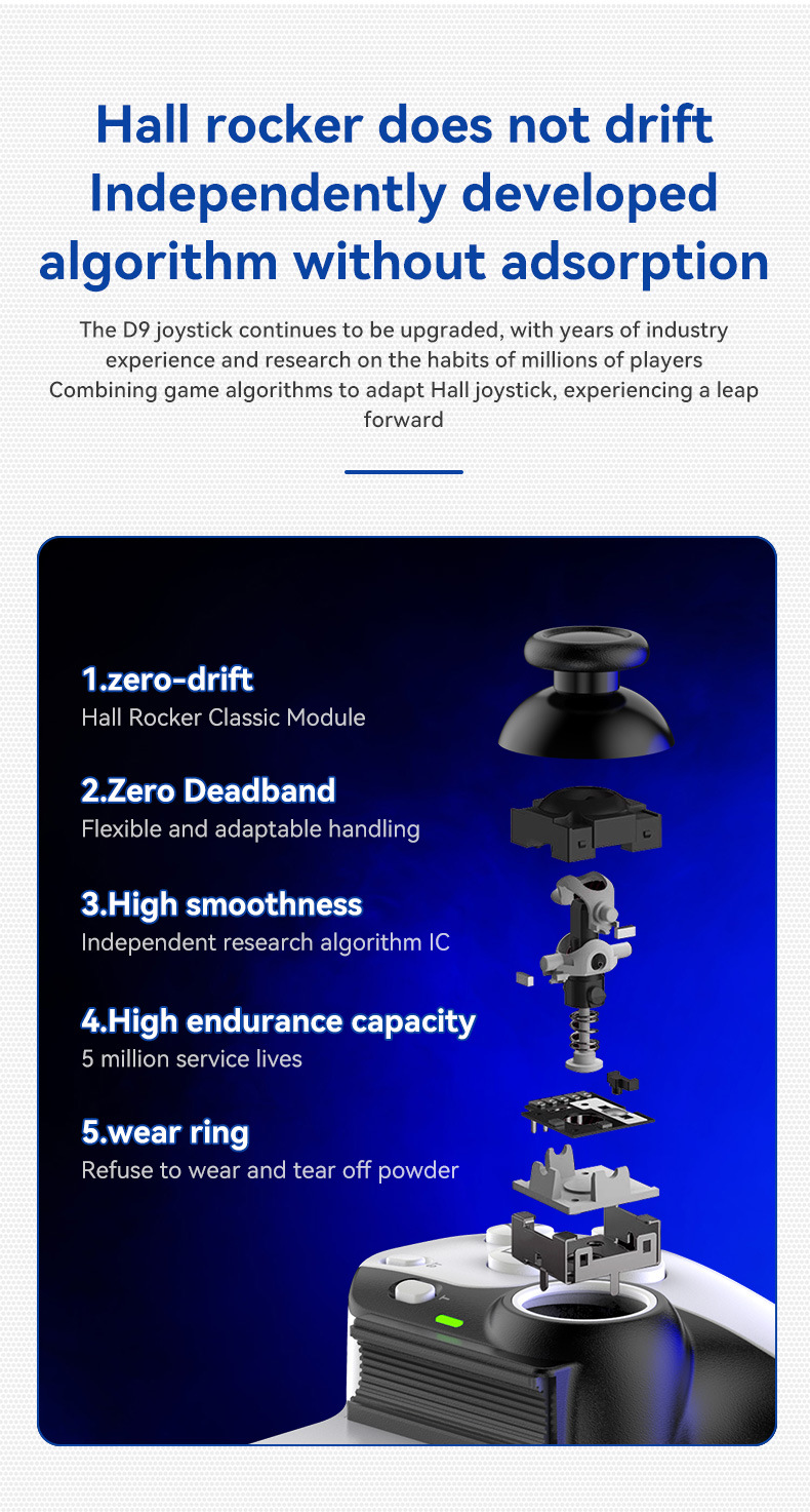 Stretch Gamepad Phablet Wireless Game Handle PC Streaming PS Bluetooth Telescopic photo 4