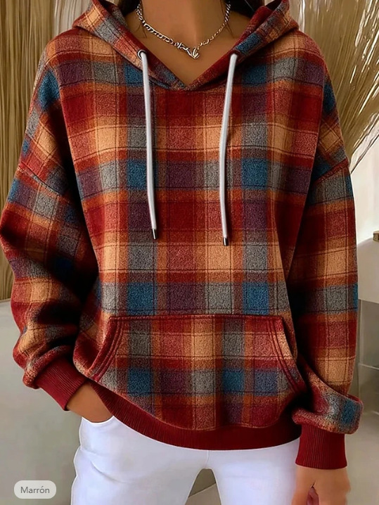 Drawstring Long-sleeve Casual Fashion Hoodie photo 2