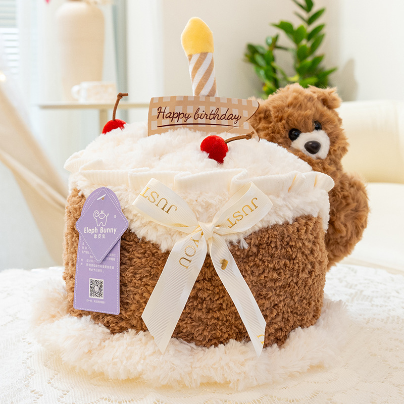 Creative Cake Bear Croissant Doll photo 4