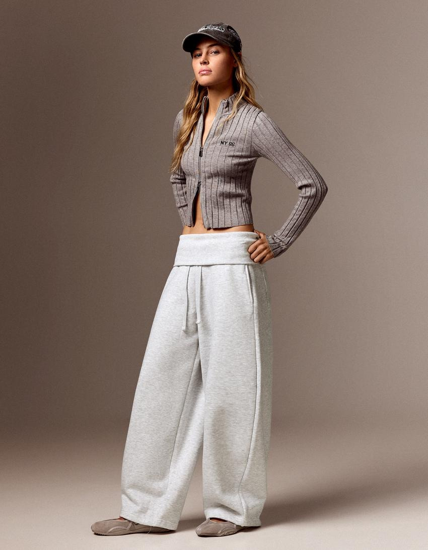 Women's Drawstring Elastic Sports Casual Pants photo 2
