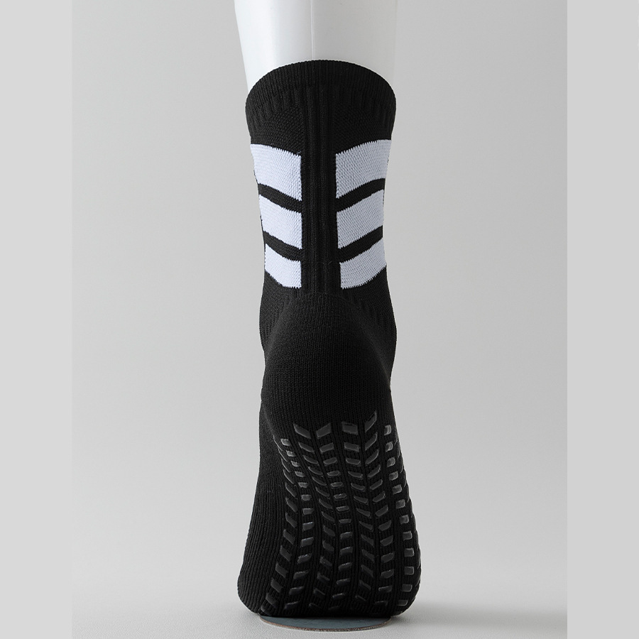Cross-border Wholesale High-top Dotted-embroidery Football Socks photo 2