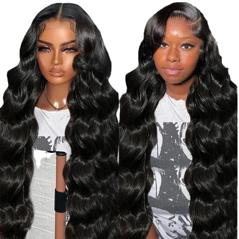 Long Wavy Curls Parted In The Middle For Women photo 4