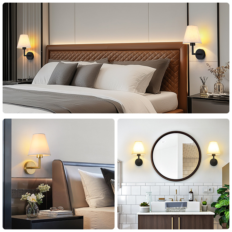 American-style Wall Lamp Charging Bulb photo 5