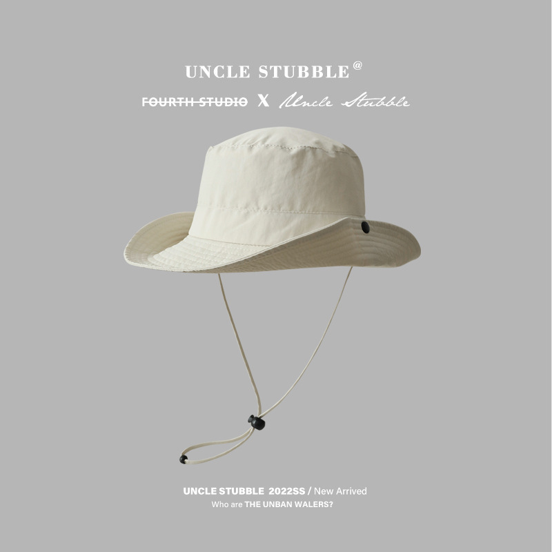 Spring Summer Solid-Color Quick-Drying UV-Protective Sun Hat photo 3