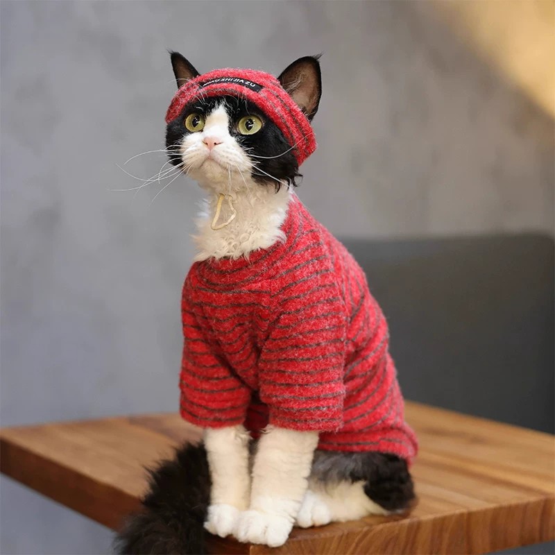 Pet Cat Two-legged Fleece Clothing photo 1