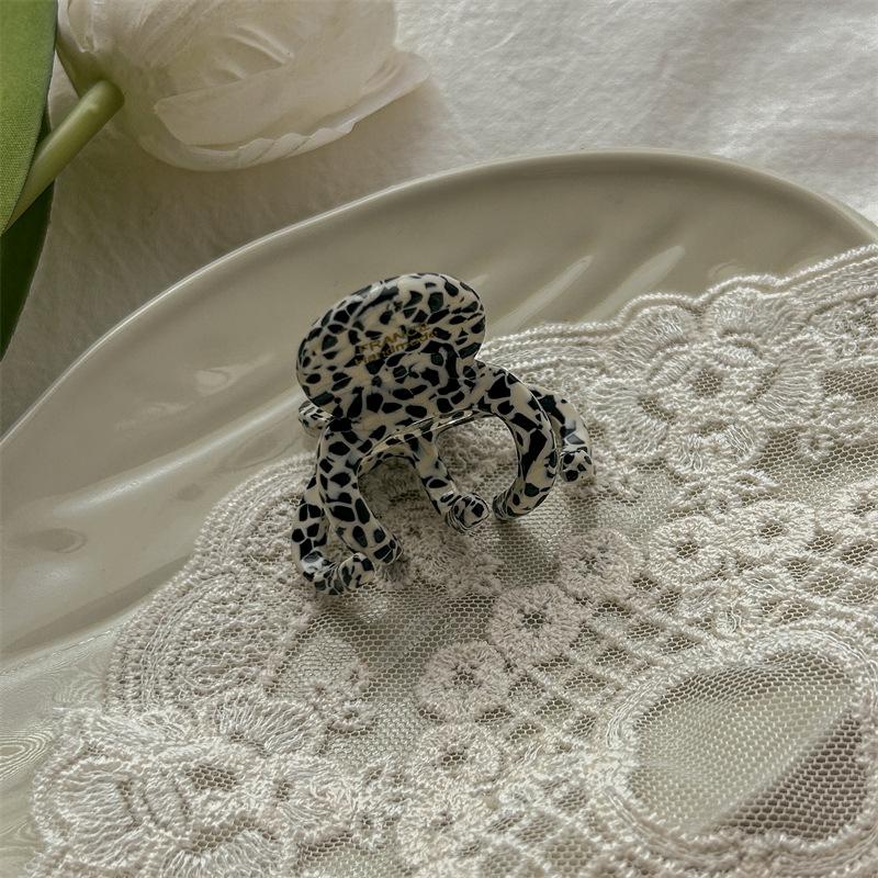 High Ponytail Hair Clip Back-of-head Half-up Hairpin photo 4
