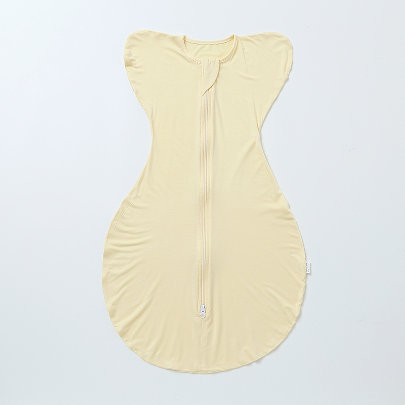 Newborn Baby Anti-Spreading Cooling Bamboo Fiber Swaddle Sack photo 2