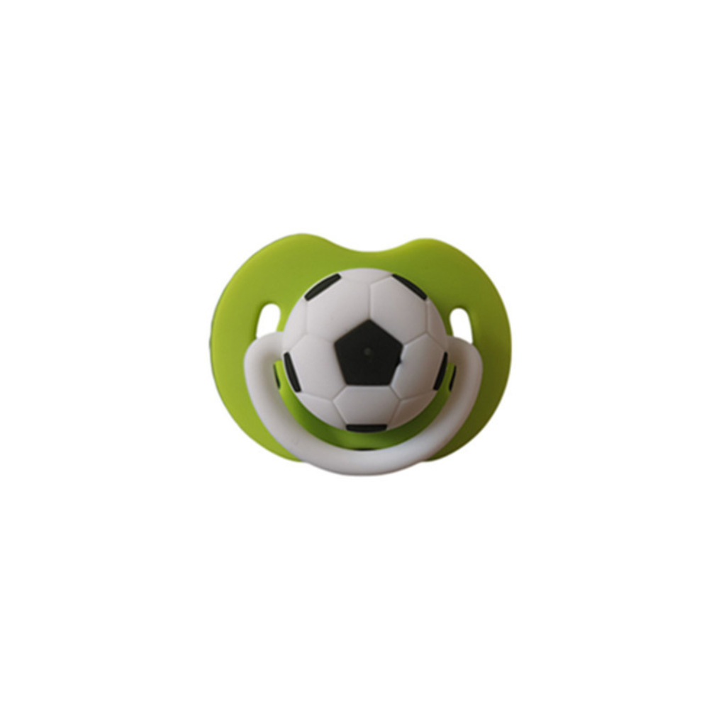Baby Soothing Mouthpiece Funny Silicone Pacifier With Lip And Beard Design photo 5