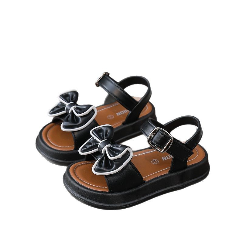 Girls Bow-Knot Non-Slip Velcro Sandals photo 6