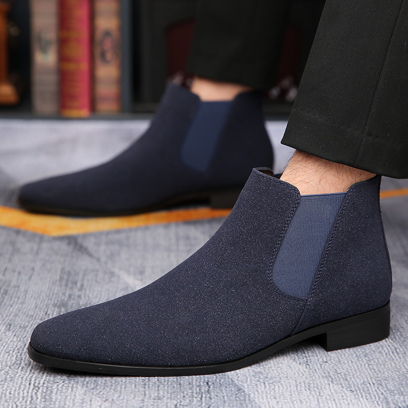 Men's Casual Leather Shoes Pointed-toe Plus Size photo 2