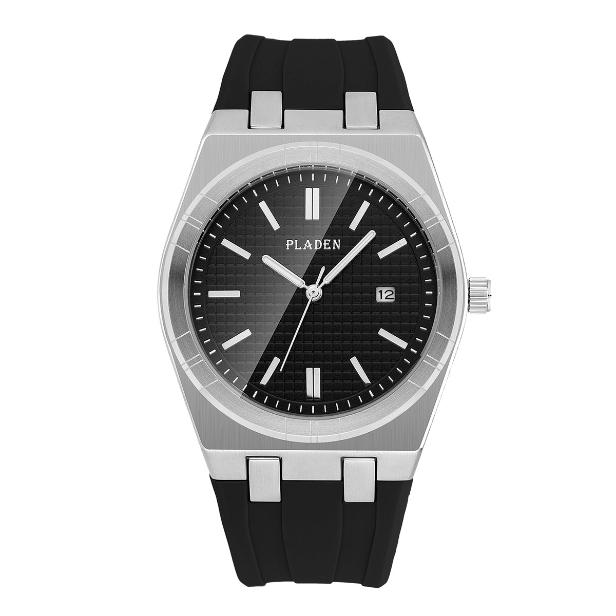 Simple Business Silicone-Strap Quartz Watch photo 3