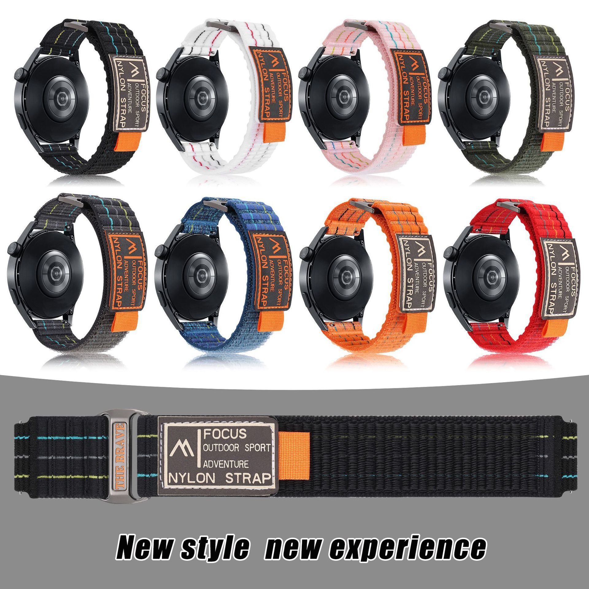 Double-Holiday Adhesive Nylon Loop Strap photo 1