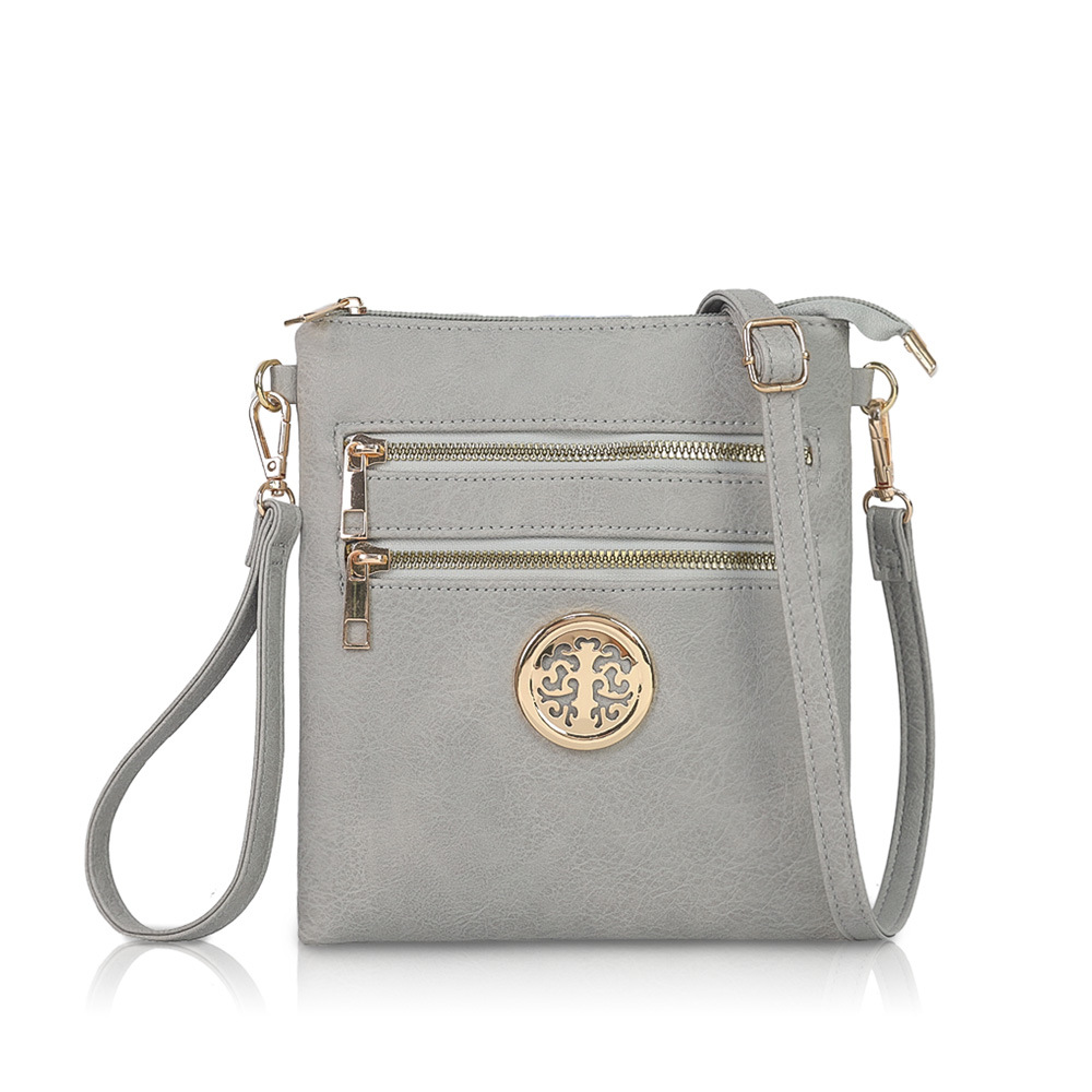 Unisex Solid-color Crossbody Handbag Casual And Versatile Single-shoulder Bag photo 4
