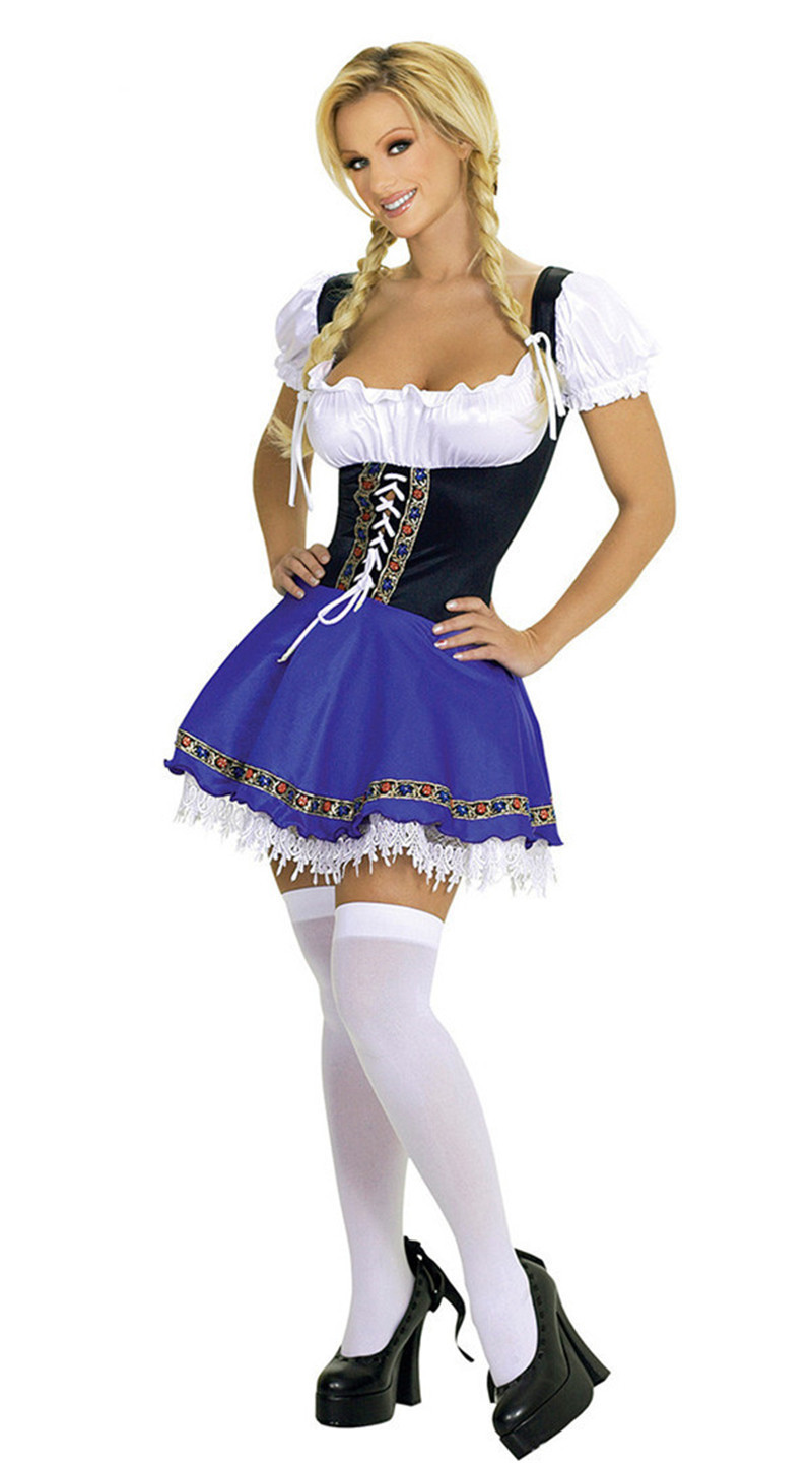 German Oktoberfest Beer Maid Uniform Beer Promotion Outfit photo 2