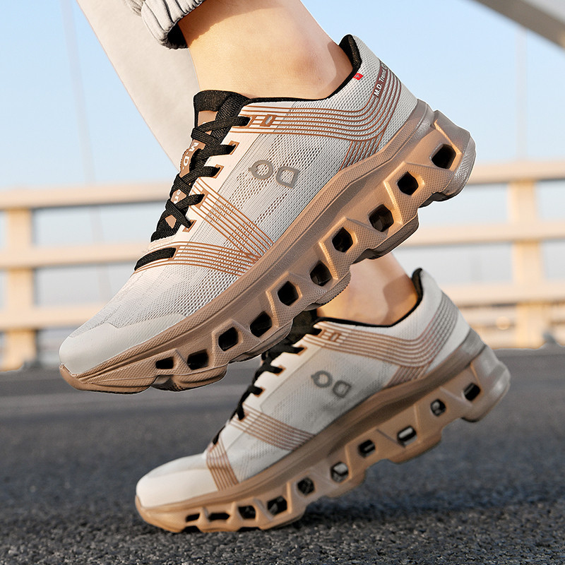 Platform Casual Sneakers Breathable Mesh Men's Lightweight Fashion Running Shoes photo 6