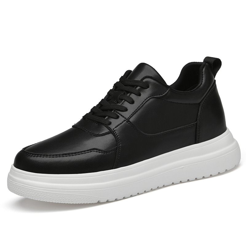 Men's Casual Board Shoes With Hidden Heels photo 2