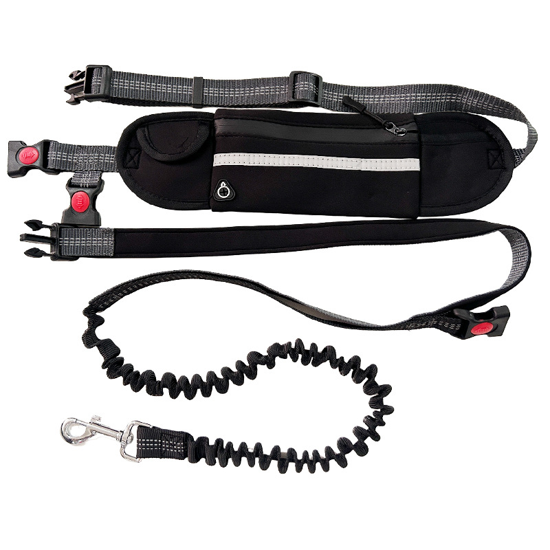 Portable Waist Bag With Running Leash, All-in-one For Dogs photo 6