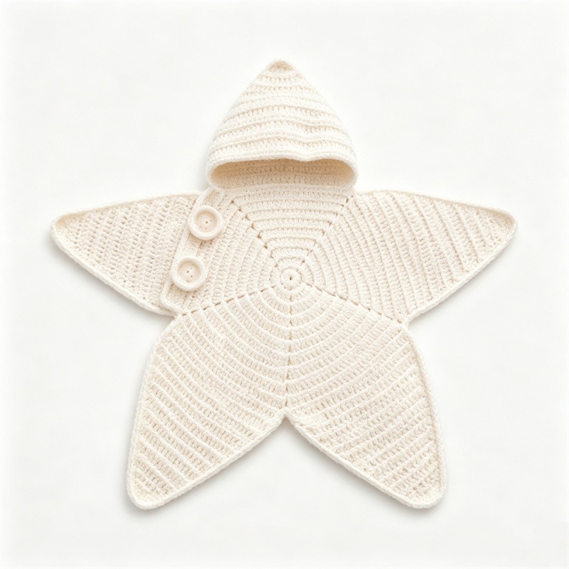 Personalized Knitted Starfish Onesie For Babies photo 6