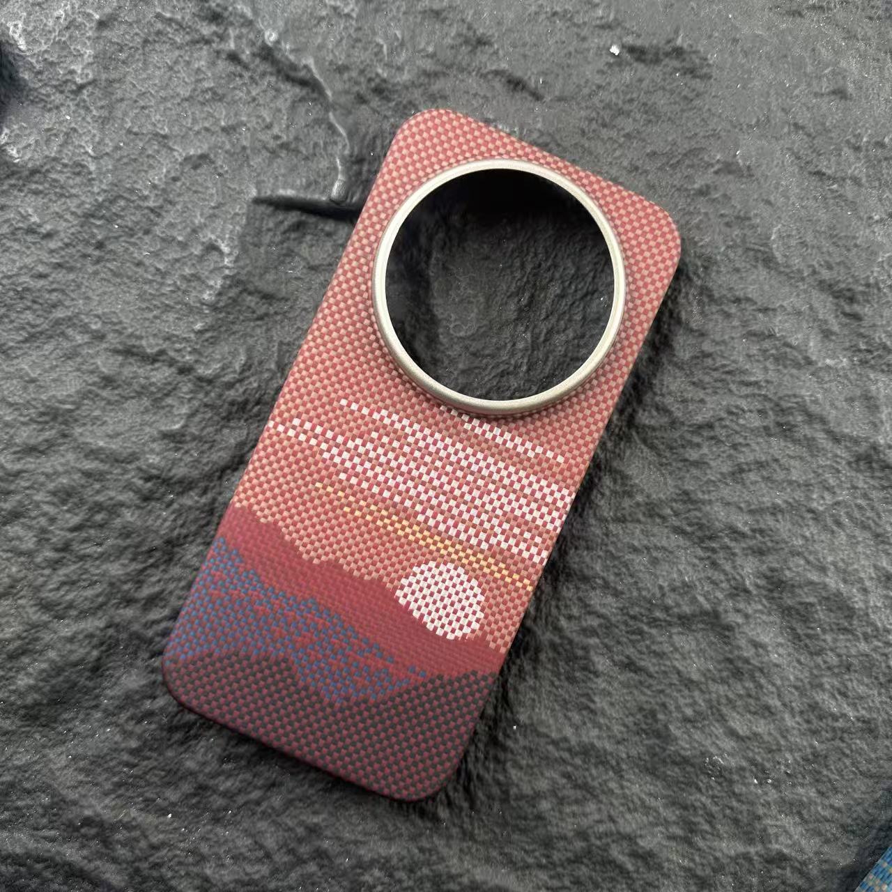Kevlar Phone Case Aramid Fiber Protective Magnetic Suction photo 7