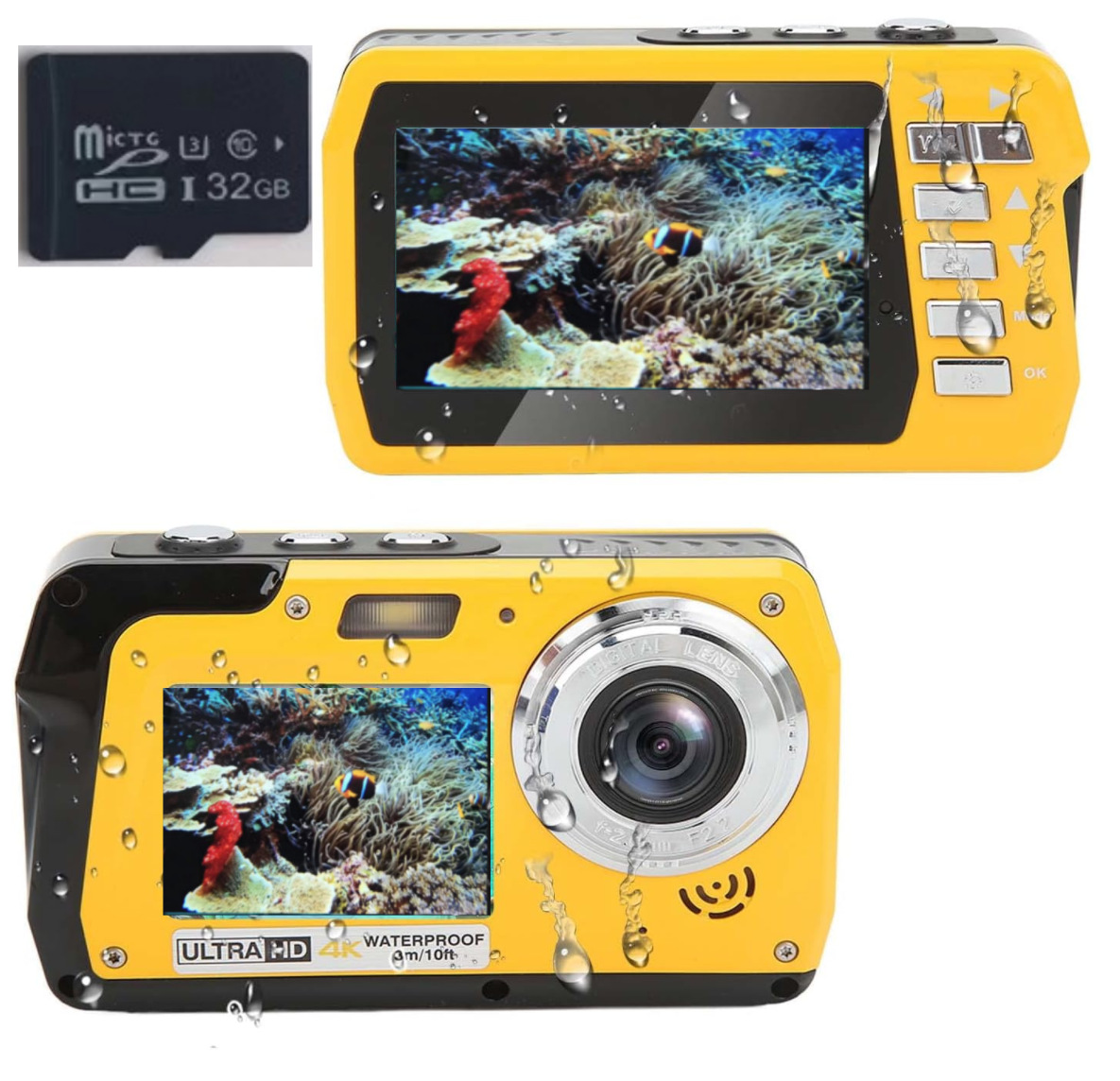 56-megapixel Dual-screen Waterproof High-definition Digital Camera photo 5