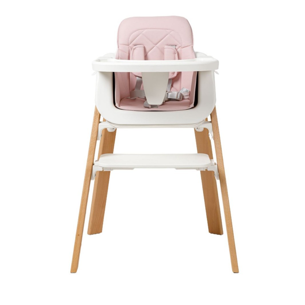 Solid Wood Adjustable Baby Dining Chair photo 3
